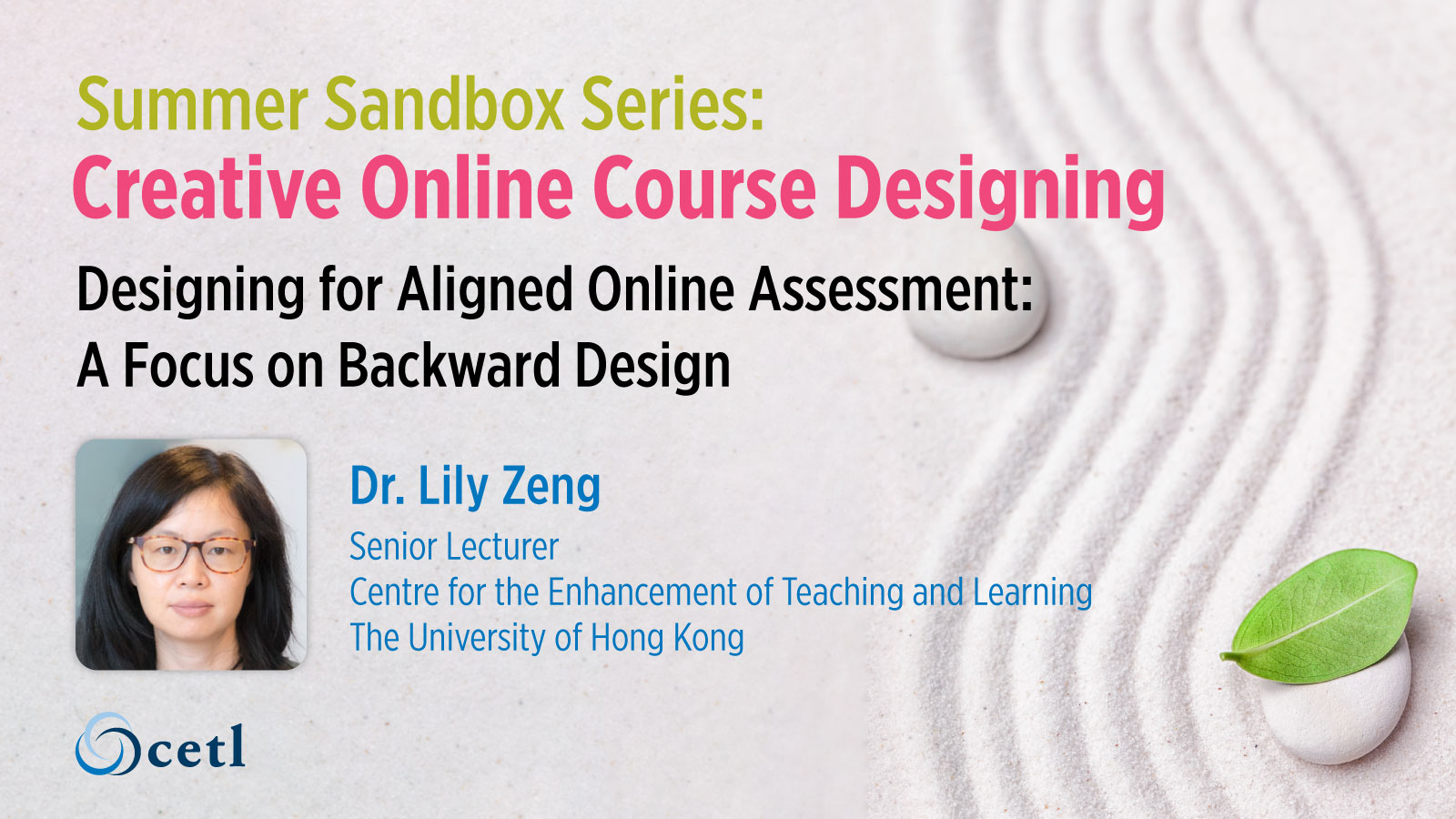 Designing for Aligned Online Assessment: A Focus on Backward Design