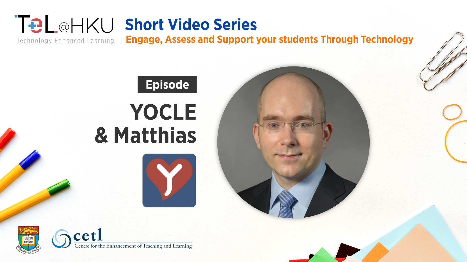 TeL@HKU Short Video Series – YOCLE and Matthias