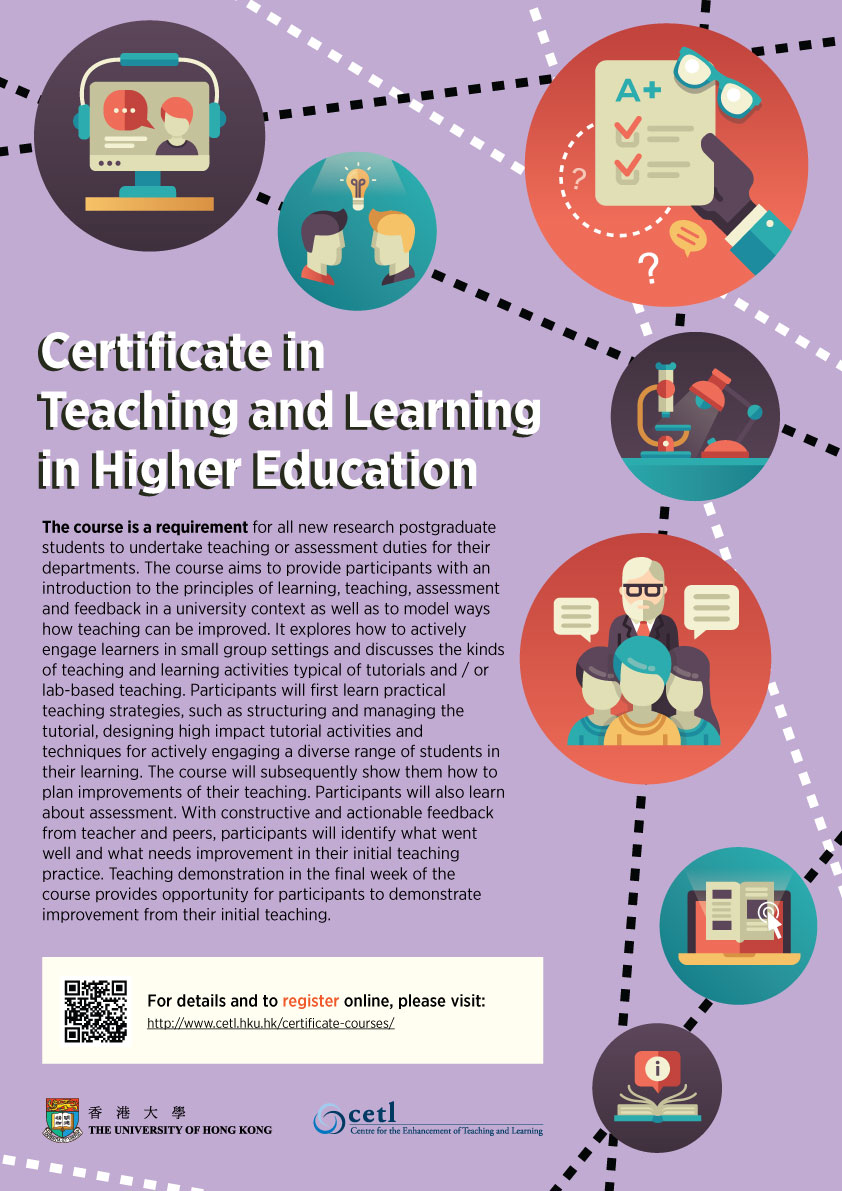 Certificate In Teaching And Learning In Higher Education Hku