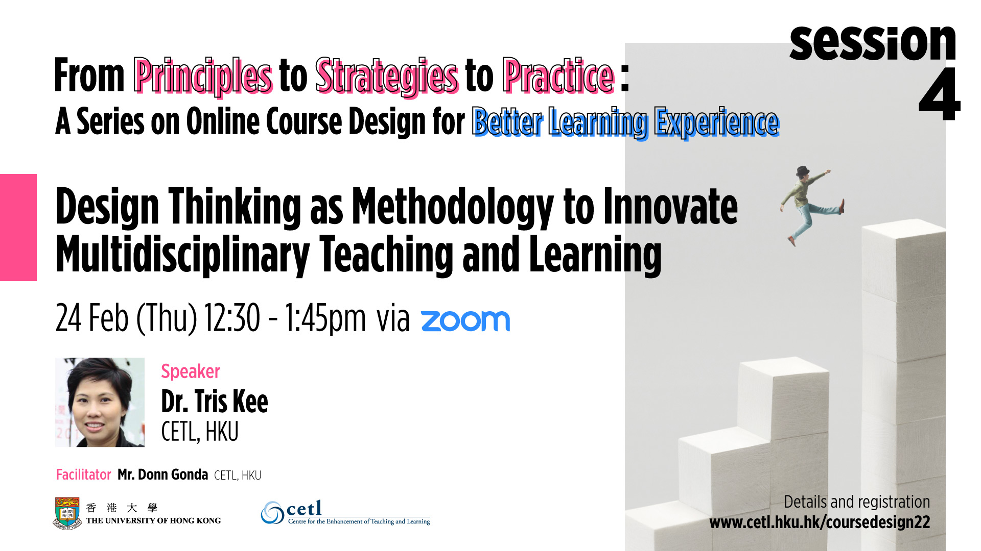 Session 4: Design Thinking as Methodology to Innovate Multidisciplinary Teaching and Learning