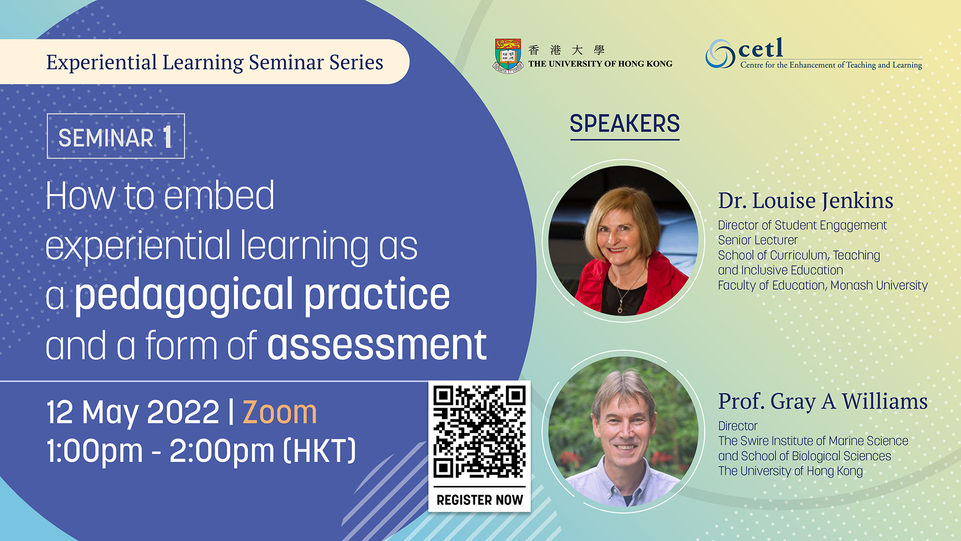 Seminar 1 - How to embed experiential learning as a pedagogical practice and a form of assessment