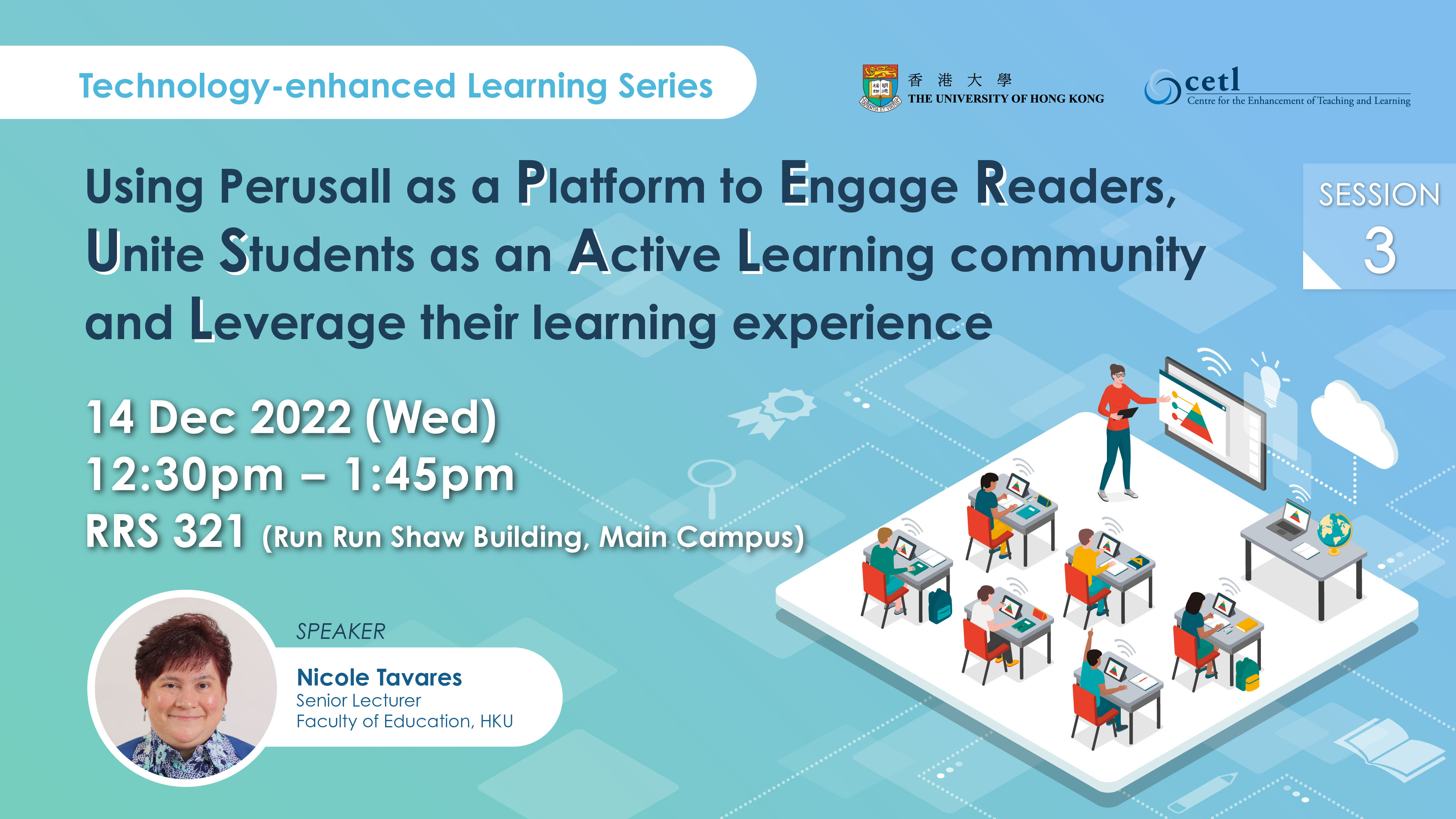 Session  3 - Using Perusall as a Platform to Engage Readers, Unite Students as an Active Learning community and Leverage their learning experience